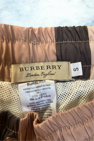 Burberry Shorts Beige/Nero Tartan