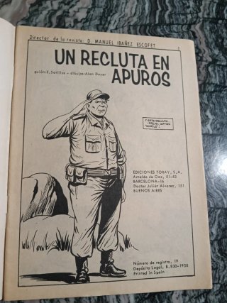Novela antigua Hazañas Belicas