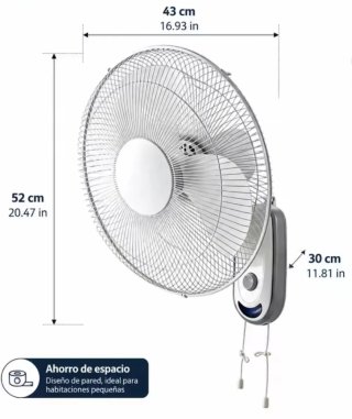 Ventilador de pared