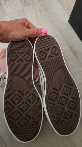 Converse plataforma rosa