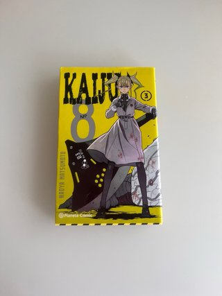 Kaiju Nº 8 tomos 1, 2 y 3