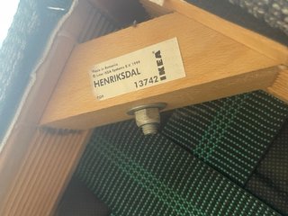 Set 4 sedie sfoderabili IKEA modello Henriksdal