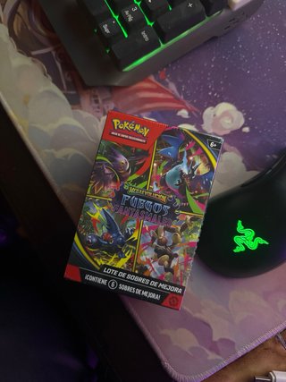 Lote 6 Sobres Pokémon TCG Fuegos Fantasmales
