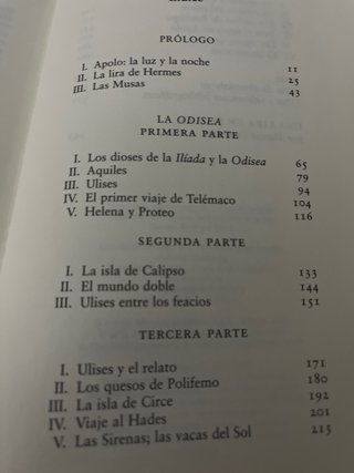 Ulises y la Odisea El pensamiento iridiscence