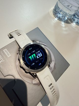 Smartwatch Garmin Epix Gen 2 Argento/Bianco