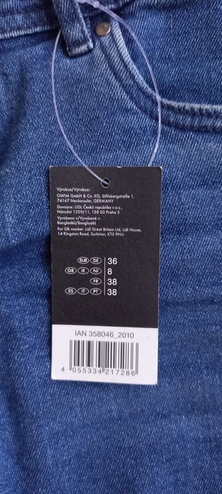 Shorts vaqueros Esmara Talla M/38