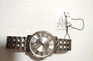 Tissot carson 40mm Plata ult unidad.