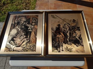 2 Grabados Quijote Doré