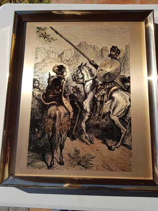 2 Grabados Quijote Doré