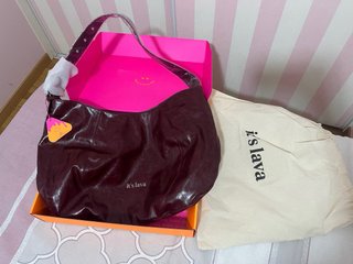 Bolso Its Lava marrón/granate (a estrenar)