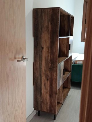 Librería - Estantería (Madera y Metal)