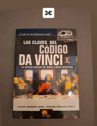Libro 'claves de código da vinci'