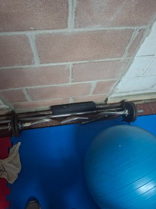 Lote Gimnasio Banco Pesas Balón
