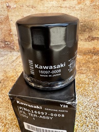 Kawasaki Filtro Aceite GENUINE PARTS 16097-0008