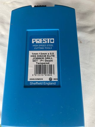 Brocas HSS DIN338 ELITE PRESTO