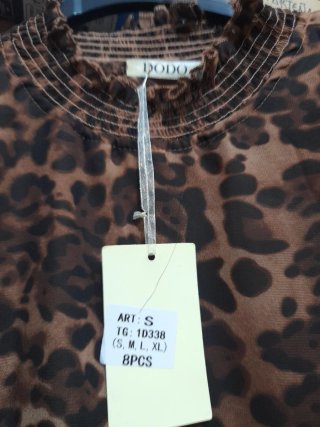 Camisa DODO animal print talla S