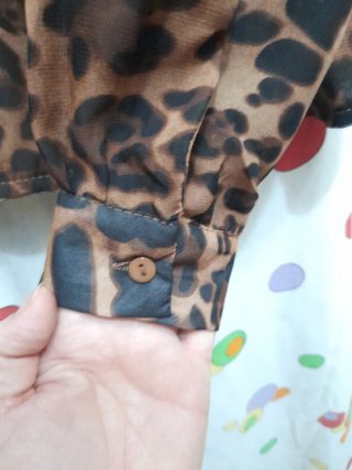 Camisa DODO animal print talla S