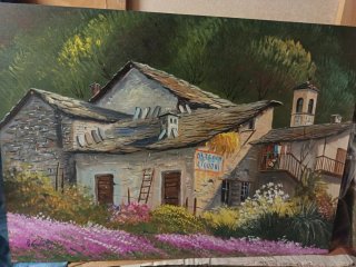 Quadri vari olio su tela misura 50*40