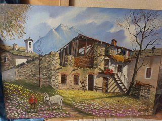 Quadri vari olio su tela misura 50*40
