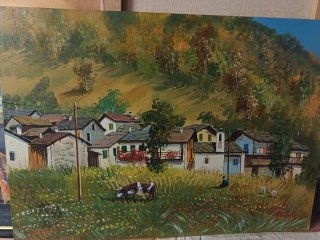 Quadri vari olio su tela misura 50*40