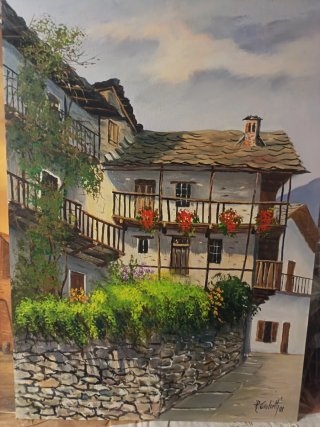 Quadri vari olio su tela misura 50*40