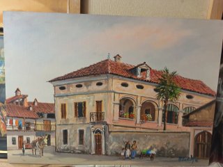 Quadri vari olio su tela misura 50*40
