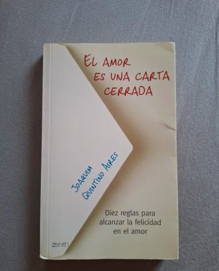 Libro el amor es una carta cerrada