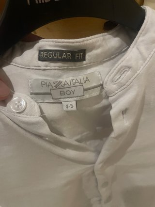 Piazza italia maglia bianca bambino tg 4-5