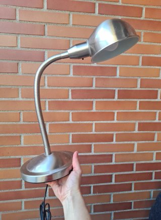 Lote lámparas escritorio metálicas Ikea
