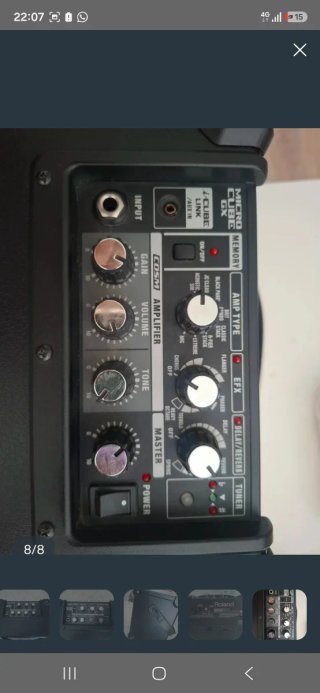 Amplificador Roland Cube Micro GX