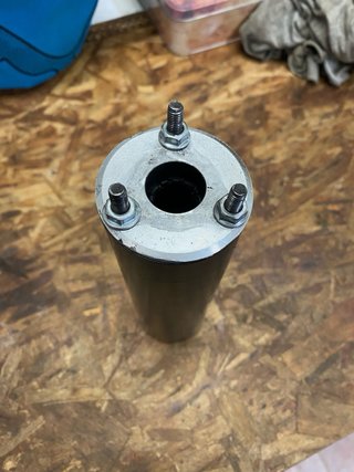 Silenciador de escape 3 tornillos