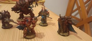 Lote 7 Miniaturas Death Guard Warhammer 40 k