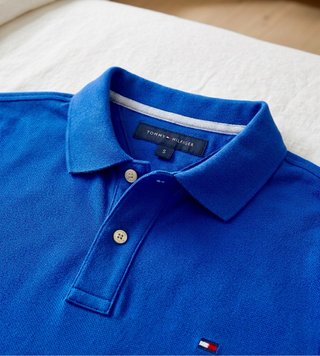 Polo Tommy Hilfiger Blu Royal S