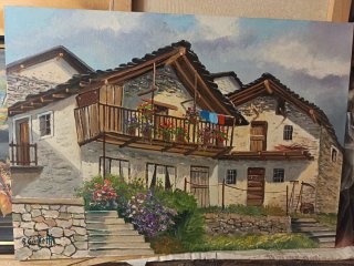 Quadri olio su tela 50x40 Cadauno 20 euro