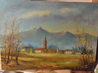 Quadri olio su tela 50x40 Cadauno 20 euro