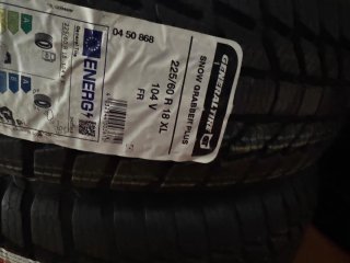 Neumáticos General Tire Snow Grabber Plus 225/60 R