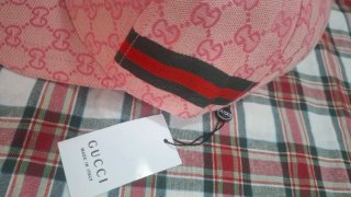 Gorra Rosa GG