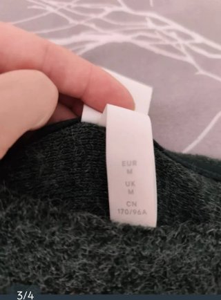 Jersey manga larga mujer talla M