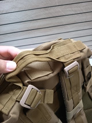 Mochila Táctica 50L Marrón