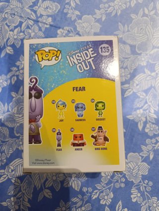 Funko Pop! Fear 135 Disney Pixar Inside Out