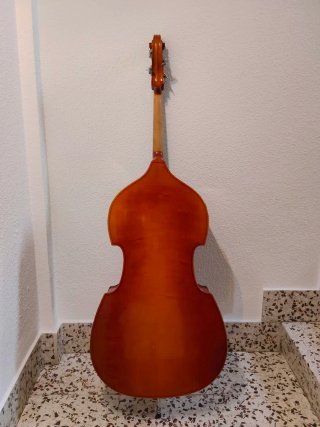 Contrabajo 1/2+ funda + arco alemán