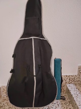 Contrabajo 1/2+ funda + arco alemán