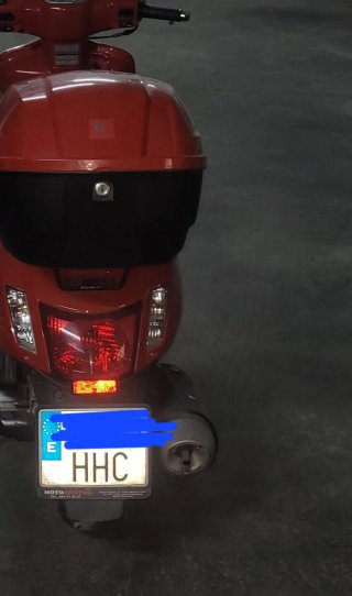 Moto Kymco Like 125 Roja