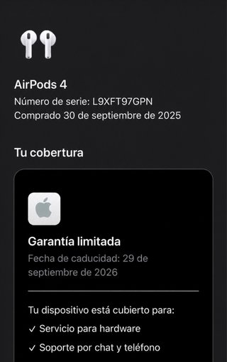 Airpods 4 sin abrir (sin ANC)