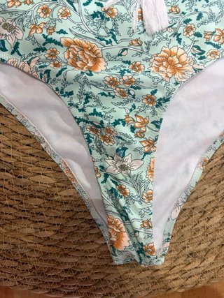Bañador estampado floral