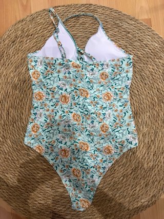 Bañador estampado floral