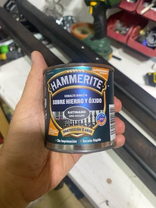 Pintura Hammerite Gris Oscuro Satinado