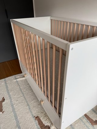 Berço + Trocador MYLLRA IKEA