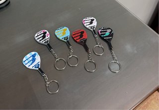 6Llaveros Bullpadel Neuron 02 Edge Edición Especia