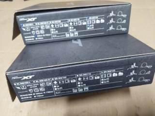 PAR DE FRENOS HIDRÁULICOS BICI SHIMANO XT M8120 4P